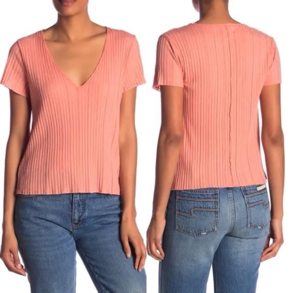 PST by Project Social T V-Neck Short Sleeve Shirt